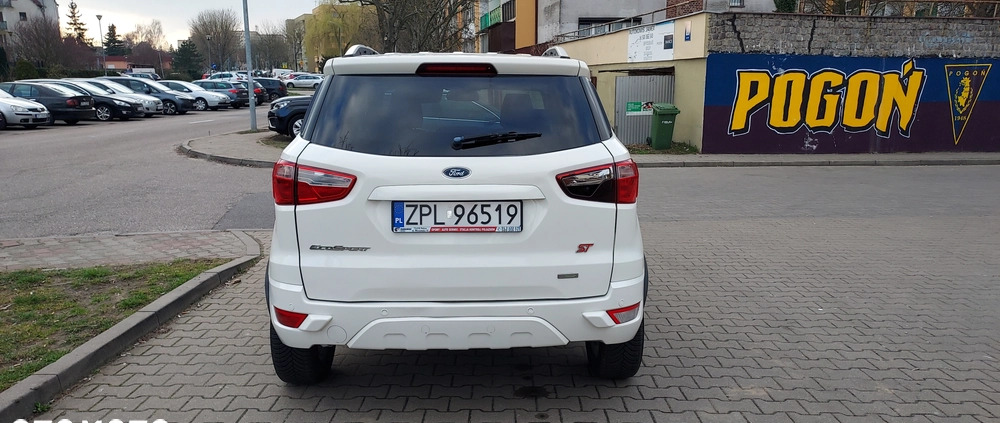 Ford EcoSport cena 35700 przebieg: 160000, rok produkcji 2017 z Police małe 79